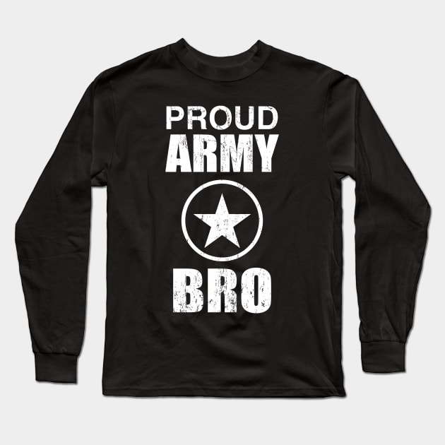 PROUD Brother ARMY Long Sleeve T-Shirt by busines_night